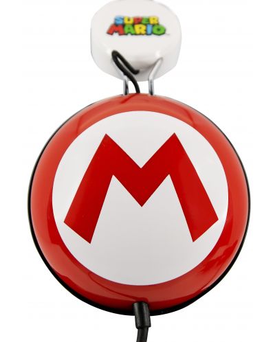 Παιδικά ακουστικά OTL Technologies - Super Mario Icon, κόκκινα - 3