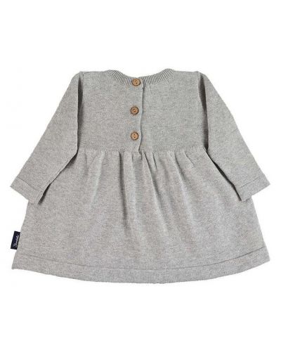 Παιδικό πλεκτό φόρεμα Sterntaler - 68 εκ., 3-6 μηνών, γκρι - 2