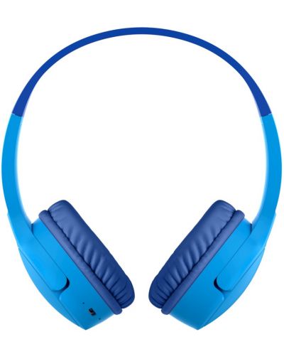 Παιδικά ακουστικά με μικρόφωνο Belkin - SoundForm Mini, ασύρματα, μπλε - 2