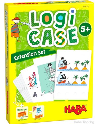 Παιδικά χαρτιά Haba Logicase - Πειρατές - 1