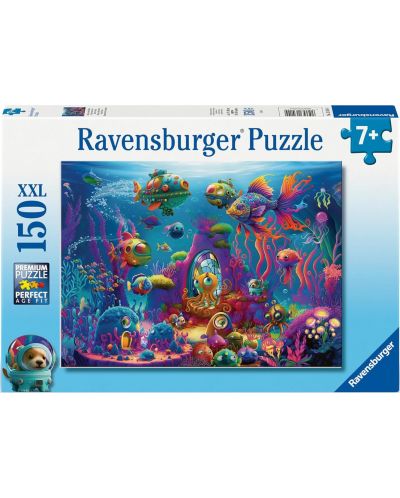 Παιδικό παζλ Ravensburger 150 XXL κομμάτια - Εξωγήινος ωκεανός - 1