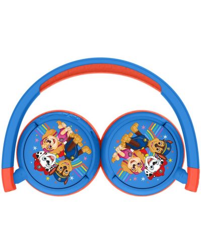 Παιδικά ακουστικά OTL Technologies - Paw Patrol, ασύρματα, μπλε/πορτοκαλί - 4