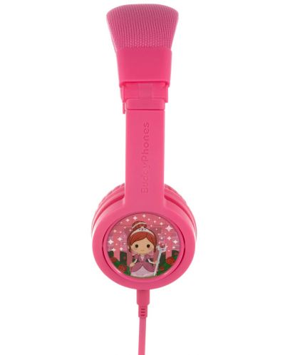 Παιδικά ακουστικά με μικρόφωνο BuddyPhones - Explore+ , ροζ - 3
