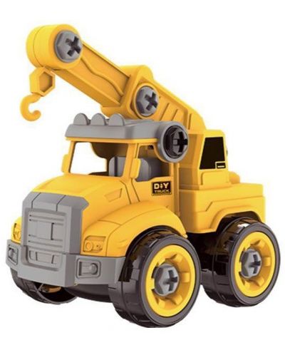 Παιδικό μηχάνημα κατασκευής Raya Toys - Γερανός  - 1