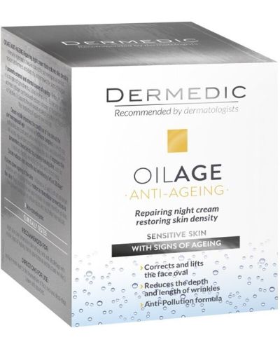 Dermedic Oilage Κρέμα νύχτας αναπλήρωσης, 50 g - 2