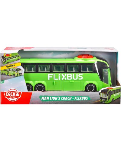 Παιδικό παιχνίδι Dickie Toys - Τουριστικό λεωφορείο MAN Lion's Coach Flixbus - 1