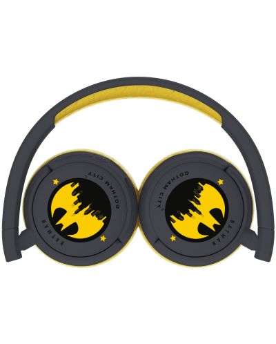 Παιδικά ακουστικά OTL Technologies -Batman Gotham City,ασύρματο, μαύρο/κίτρινο - 4