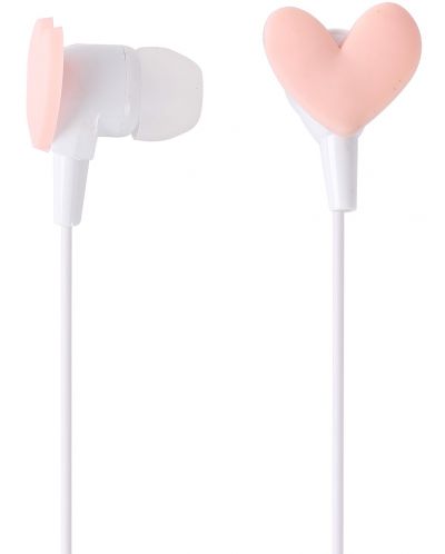 Παιδικά ακουστικά με μικρόφωνο I-Total - Rainbow Dream 11144, ροζ - 2