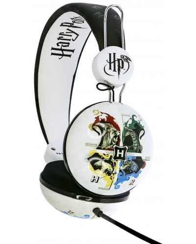 Παιδικά ακουστικά OTL Technologies - Harry Potter Teen Dome, λευκά - 1