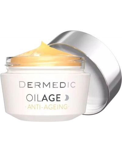 Dermedic Oilage Κρέμα νύχτας αναπλήρωσης, 50 g - 3