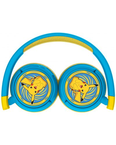 Παιδικά ακουστικά OTL Technologies - Pokemon Pikachu, Wireless, Μπλε/Κίτρινο - 4