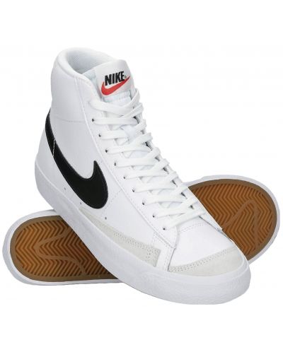 Παιδικά αθλητικά παπούτσια Nike - Blazer Mid '77,  λευκά  - 2