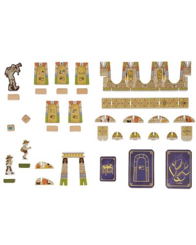 Παιδικό παιχνίδι  Janod -Θησαυροί στις Αιγυπτιακές Πυραμίδες - 4