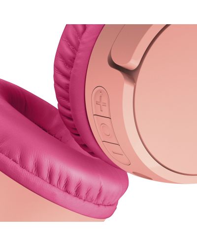 Παιδικά ακουστικά με μικρόφωνο Belkin - SoundForm Mini, ασύρματα, ροζ - 5