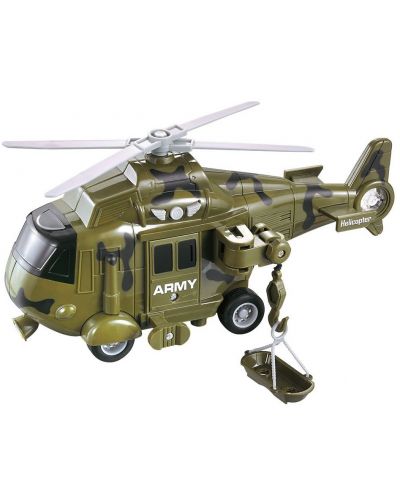 Παιδικό παιχνίδι City Service - Στρατιωτικό Ελικόπτερο Resque, 1:20 - 1