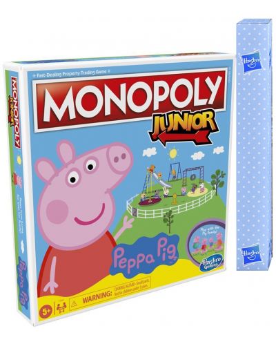 Παιδικό επιτραπέζιο παιχνίδι Hasbro Monopoly Junior - Peppa Pig - 2