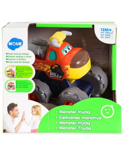 Παιχνίδι Hola Toys - Φορτηγό τέρας, Ταύρος - 1
