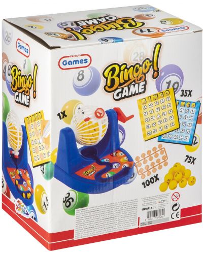 Παιδικό παιχνίδι Grafix - Bingo, 211 τεμάχια - 3