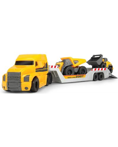 Παιδικό σετ Dickie Toys - Φορτηγό με δύο αυτοκίνητα - 1