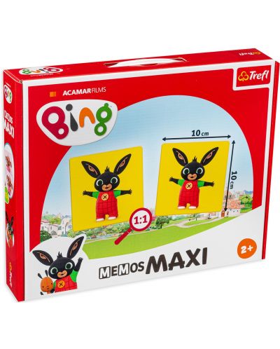 Παιδικό παιχνίδι μνήμης Memos Maxi - Bing - 1