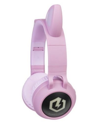 Παιδικά ακουστικά PowerLocus - Buddy Ears, ασύρματα, ροζ - 2