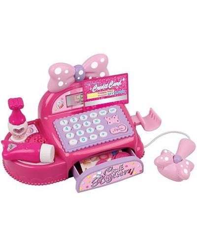 Παιδική ταμειακή μηχανή  Raya Toys - Five Star, ροζ - 1