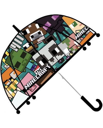 Παιδική ομπρέλα  Kids Euroswan - Minecraft World, 45 cm - 1