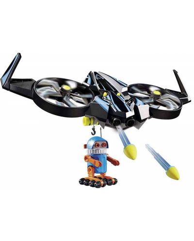 Παιδικός κατασκευαστής Playmobil - Robotron με drone - 3