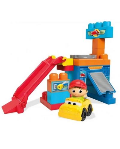 Παιδικός κατασκευαστής Fisher Price Mega Bloks - Το περιστρεφόμενο γκαράζ - 2