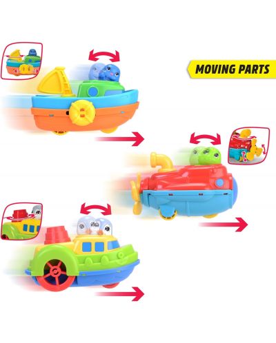Παιδικό παιχνίδι Simba Toys ABC - Σκάφος με φιγούρα , ποικιλία - 4