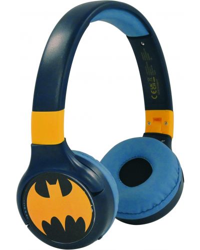 Παιδικά ακουστικά Lexibook - Batman HPBT010BAT, ασύρματα, μπλε - 2