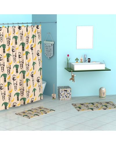 Παιδική βούρτσα τουαλέτας Inter Ceramic - Monkey, 9.8 x 38.5 cm - 2