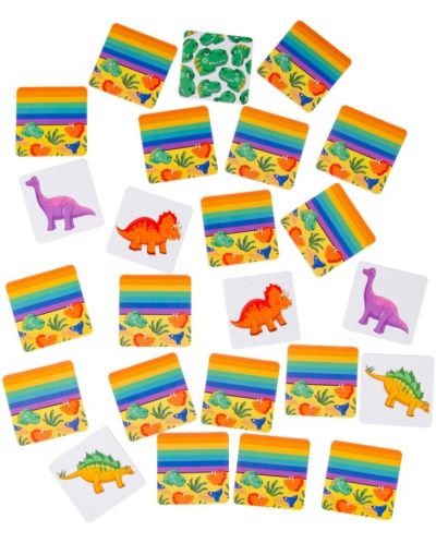 Παιδικό παιχνίδι μνήμης  Bright toys  - Δεινόσαυροι - 3