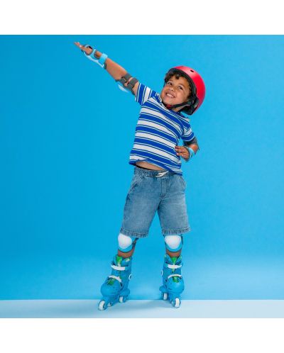 Παιδικά πατίνια Yvolution - Twista Skates, νούμερο 23-28, μπλε - 7