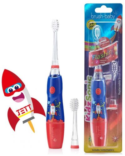 Παιδική ηλεκτρική οδοντόβουρτσα  Brush Baby - Kidzsonic, The Rocket - 2