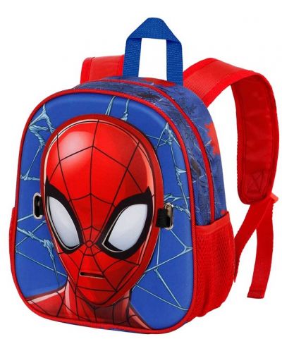 Παιδικό σακίδιο πλάτης Karactermania Spider-Man - Badoom, 3D, με μάσκα - 5