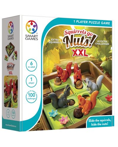 Παιδικό παιχνίδι Smart Games - Squirrels Go Nuts! XXL - 1