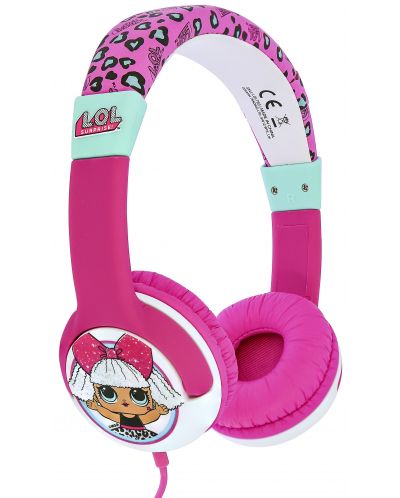 Παιδικά ακουστικά OTL Technologies - L.O.L. My Diva, ροζ - 1