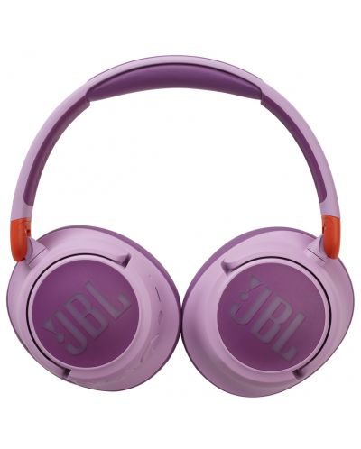 Παιδικά ασύρματα ακουστικά JBL - JR 460NC, ANC, ροζ - 5