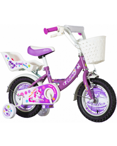 Παιδικό ποδήλατο Venera Bike - Pony, 12'', μωβ - 1