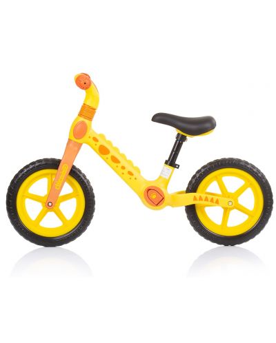 Ποδήλατο ισορροπίας Chipolino - Ντίνο, κίτρινο και πορτοκαλί - 2