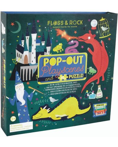 Παιδικό παιχνίδι Floss & Rock - Σκηνές με ειδώλια, Μαγεμένοι - 3