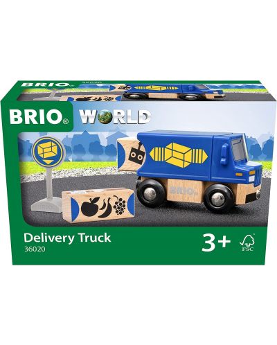Παιδικό σετ  Brio World  - Φορτηγό διανομής - 7