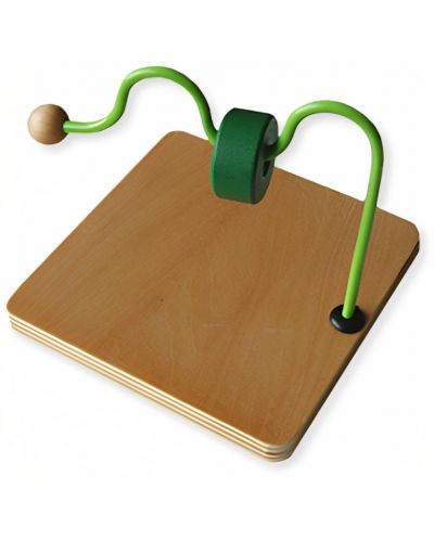 Ξύλινο παιχνίδι  Smart Baby - Λαβύρινθος με άξονα - 1