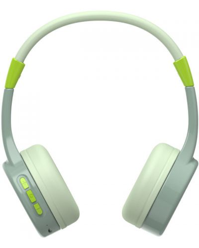 Παιδικά ακουστικά με μικρόφωνο Hama - Teens Guard, ασύρματα, πράσινα - 1