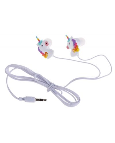 Παιδικά ακουστικά με μικρόφωνο I-Total - Unicron Collection 11106, λευκό - 1