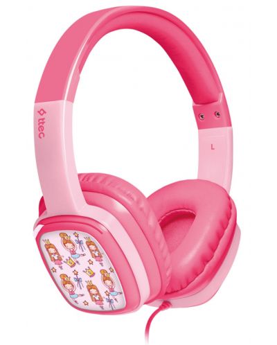 Παιδικά ακουστικά ttec - SoundBuddy, ροζ - 1