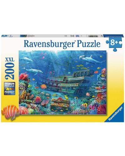 Παιδικό παζλ Ravensburger 200 XXL κομμάτια -Βυθισμένο πλοίο - 1