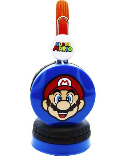 Παιδικά ακουστικά OTL Technologies - Core Super Mario,μπλε/κόκκινο - 3