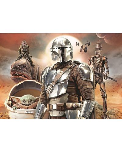 Παιδικό παζλ Ravensburger 4 x 100 κομμάτια - Star Wars: The Mandalorian - 5